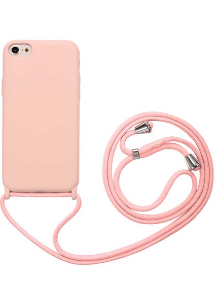 iPhone 8 - Uyumlu Bls Store Ropi Kapak-Pembe Açık