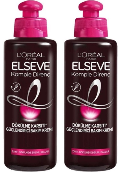 Saç Bakım Kremi Komple Direnç Bakım Seti 2