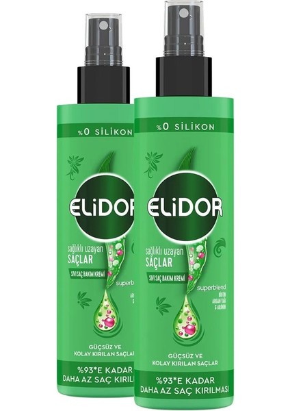 Superblend Sıvı Saç Bakım Kremi Sağlıklı Uzayan Saçlar Biotin Argan Yağı Arjinin 200 ml X2 fiyatları