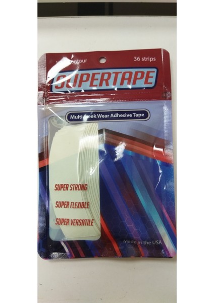 Super Tape Supertape Oval Protez Saç Bantı (36 Adet)