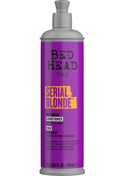 Serial Blond Sarı Saçlar Için Saç Kremi 400 ml