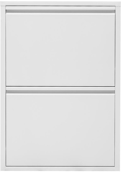 2 Raflı Metal Ayakkabılık | Beyaz | Ayakkabı Rafı | Rehome fiyatları