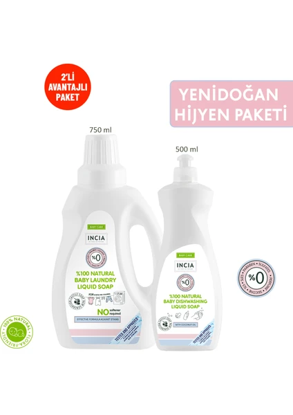 %100 Doğal Yenidoğan Hijyen Seti