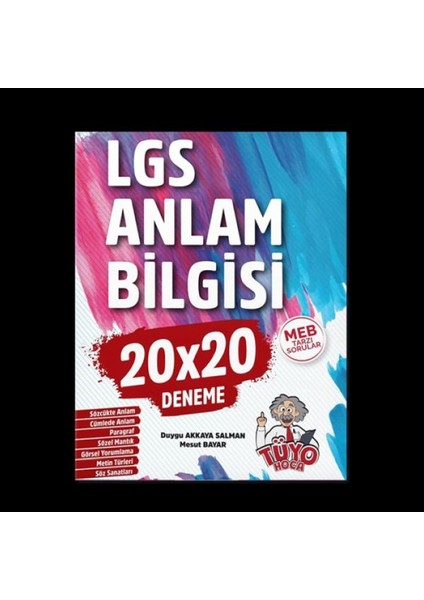 LGS Anlam Bilgisi 20 x 20 Deneme