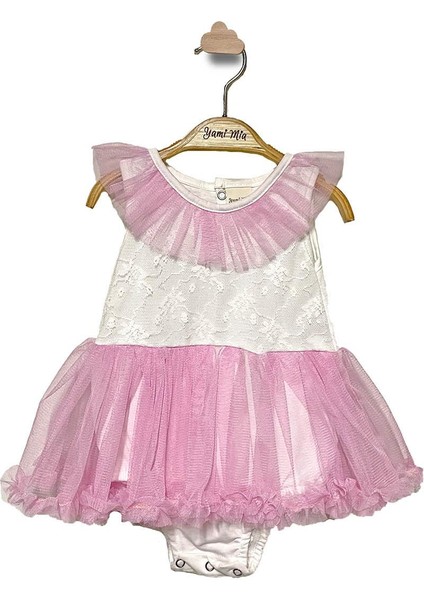 Tütülü Kız Bebek Romper