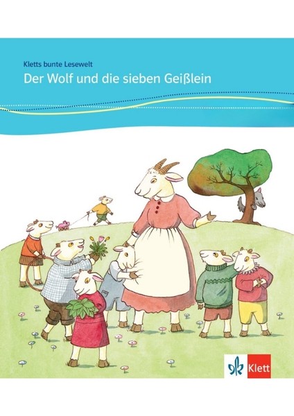 s bunte Lesewelt: Der Wolf und die Sieben Geiblein