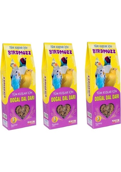 Doğal Kızıl Dal Darı 5'li Paket 3'lü