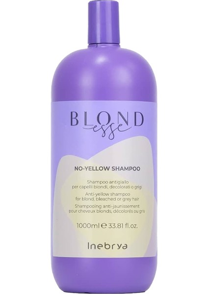 Blondesse No-Yellow Sarı Karşıtı Şampuan 1000 Ml