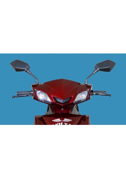 Vs1 Elektrikli Moped 5 Akülü Kırmızı