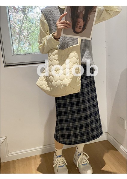 Yeni Sonbahar ve Kış Büyük Kapasiteli Crossbody Çanta Kadın Omuzdan Askili Çanta Öğrenci Okul Çantası (Yurt Dışından) indirimleri