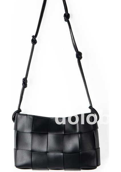 Niş Tasarım, Kişiselleştirilmiş, Şık Dokuma Ekose Omuz Çantası, Kadın Tembel Tarzı, Üst Düzey Doku, Modaya Uygun Çapraz Çanta (Yurt Dışından) modelleri