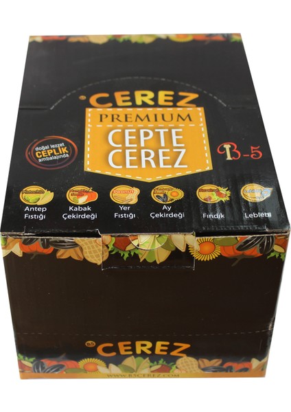 B5 Çerez B5 Cerez 16'lı Karışık - Deluxe 640 gr