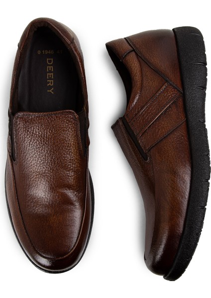 Deri Kahverengi Erkek Kundura - 01946MKHVC02 fırsatları