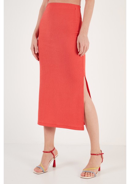 Slim Fit Ip Askılı Yırtmaçlı Takım Bayan Takım 5865278 fırsatları