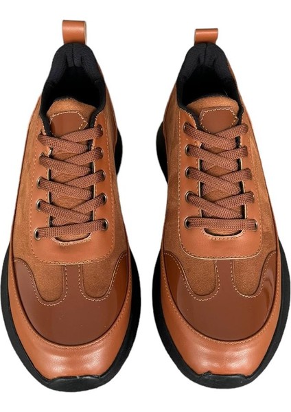 Bağcıklı Kadın Spor Sneaker Ayakkabı TABA fırsatları