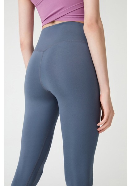 Yüksek Bel Kışlık Içi Polarlı Spor Tayt Fleece