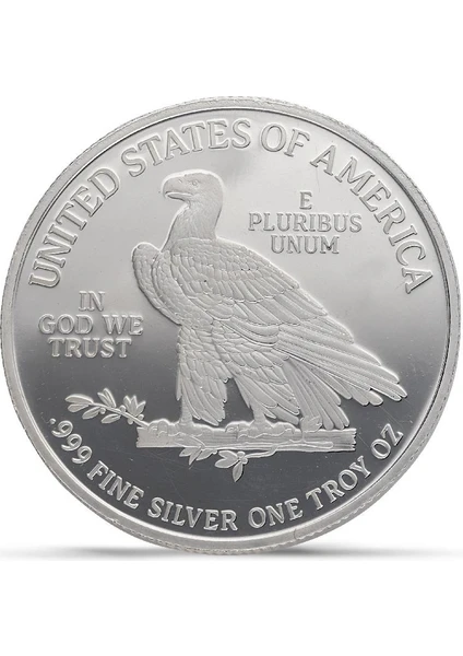 American Silver Eagle 1 Ons Coin 999 Gümüş