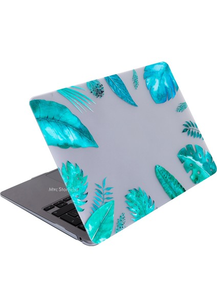 Macbook Pro Kılıf 13 inç M1-M2 A1706-08 A1989 A2159 A2251 A2289 A2338 ile Uyumlu Flower07NL