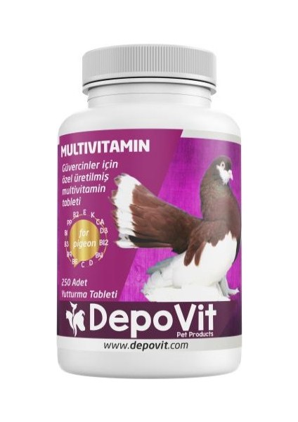 Enerji ,vitamin Desteği Multivitamin Tablet 250LI