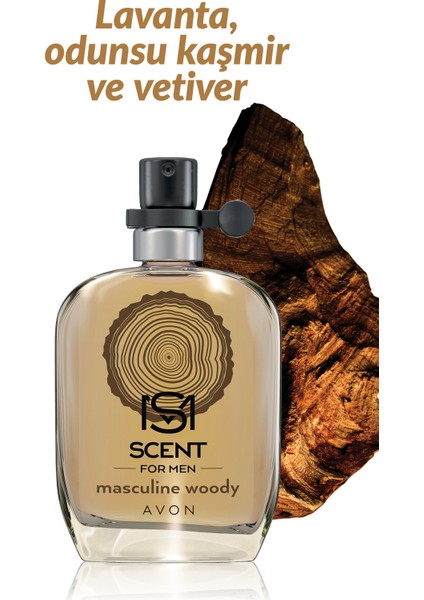 Scent Masculine Woody Erkek Parfümü Edt 30 ml