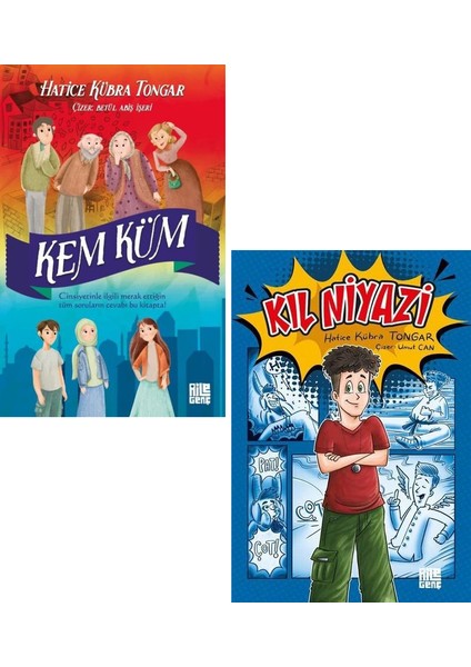 Kem Küm - Kıl Niyazi 2 Kitap - Hatice Kübra Tongar - Matematik Öğreten Ayraç