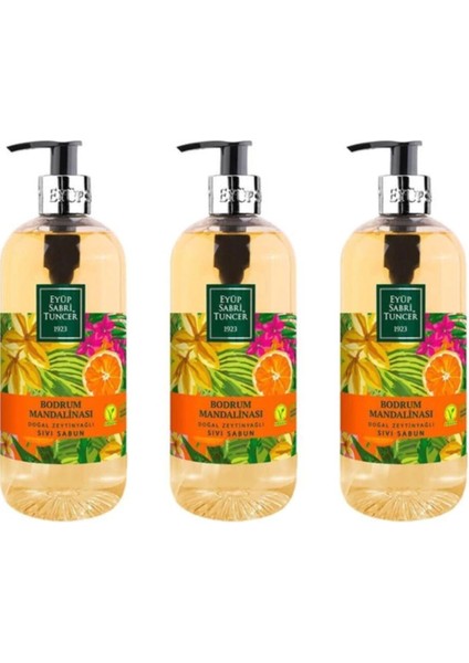 Sıvı Sabun Bodrum Mandalina 500 ml x 3 Adet