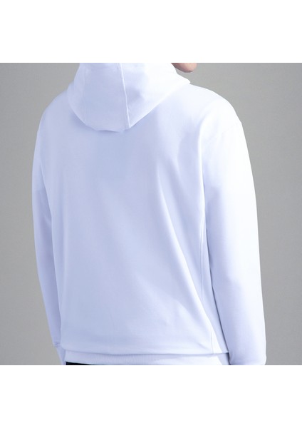 Erkek Marka Logolu Uzun Kollu Rahat Beyaz Sweatshirt 13311882-010 fiyatları