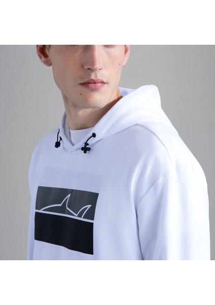 Erkek Marka Logolu Uzun Kollu Rahat Beyaz Sweatshirt 13311882-010 modelleri