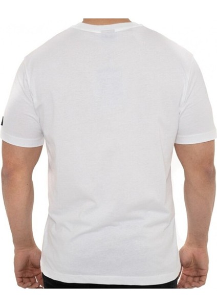 Erkek Marka Logo Detaylı Regular Fit Kısa Kollu Beyaz T-Shirt 23411198-010 fiyatları