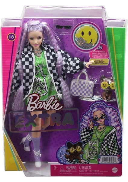 HHN10 Barbie Extra - Spor Ceketli Bebek
