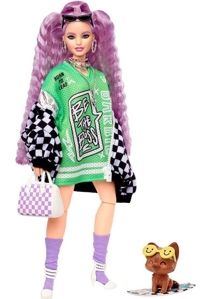 HHN10 Barbie Extra - Spor Ceketli Bebek