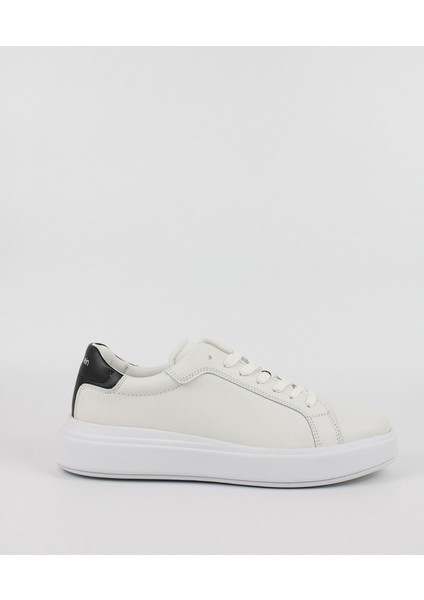 Logolu Deri Sneaker Ayakkabı HM0HM010160K9 Erkek Ayakkabı HM0HM01016 0K9