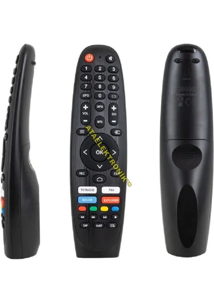 Dijitsu Dijitsu Explorer - Mouse Tuşlu Ses Komutsuz LCD LED Tv Sihirli Kumanda