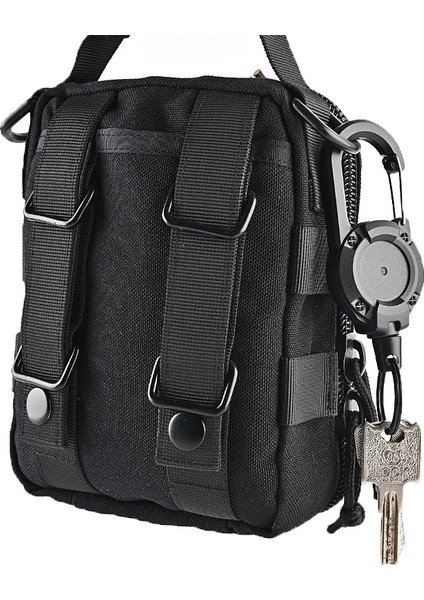 Geri Çekilebilir Anahtarlık Açık Taşınabilir Çelik Tel Yaylı Toka (Yurt Dışından) fırsatları