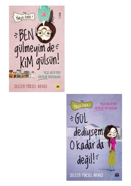 Neşeli Günlük Serisi 2 Kitap - Selcen Yüksel Arvas