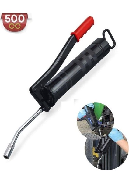 Manuel Gres Pompası 500 cc Metal Hortum