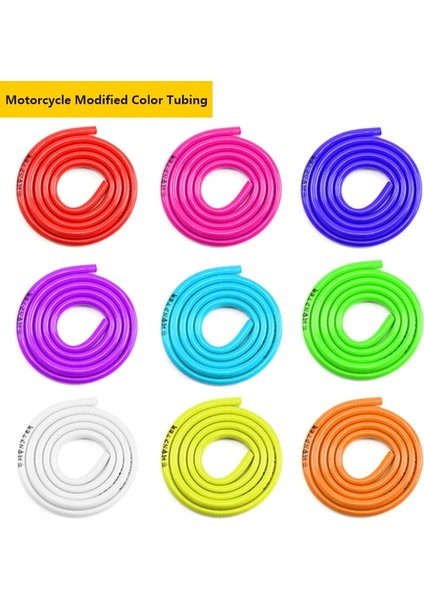 Beyaz Stil M Motosiklet Aksesuarları Hortum Benzin Yakıt Hattı Hortum Gaz Petrol Borusu Logosuz Yüksek Sıcaklığa Dayanıklı Kauçuk Yumuşak Tüp (Yurt Dışından) fırsatları
