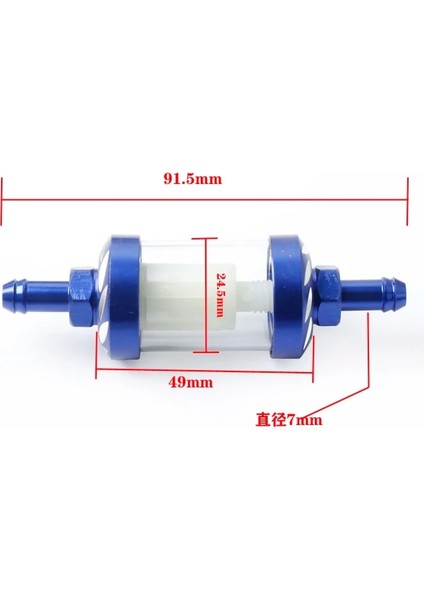 Kırmızı Stil 8mm C Alüminyum Alaşımlı Cam Motosiklet Gaz Yakıt Benzinli Yağ Filtresi Moto Aksesuarları Atv Dirt Pit Bike Motocross Için (Yurt Dışından) modelleri