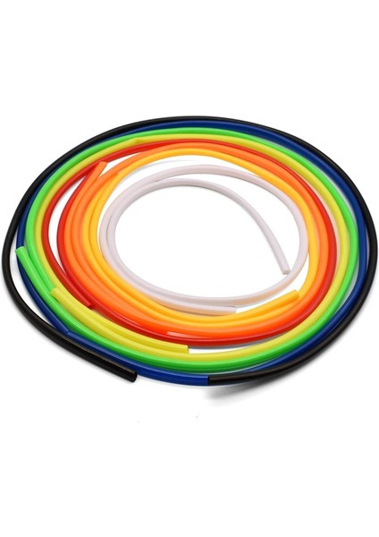 Mavi Stil Motosiklet Hortumu 1 Metre Benzin Yakıt Hattı Hortumu Gaz Yağı Borusu Tüp Kauçuk Honda Varaderoadow VT750 Suzuki Ltz 400 (Yurt Dışından) fırsatları