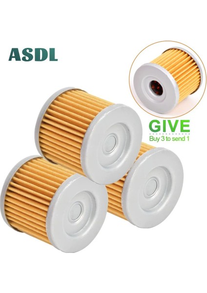 4 Adet Stil Hyosung 125 Için Motosiklet Yağ Filtresi Exceed GA125 Cruise GF125 Gt R Comet GV125 GV250 Aquila RT125 Karion RX125 #c (Yurt Dışından)