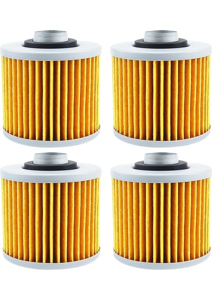 4 Adet-Sarı Tarzı Adet Motosiklet Yağ Filtresi Yamaha XV125 Virago XV250 V-Star Xv XV500 XV535 XV700 XV750 XV920 x x (Yurt Dışından)