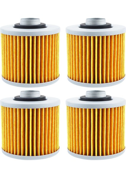 4 Adet-Sarı Tarzı Adet Motosiklet Yağ Filtresi Yamaha XV125 Virago XV250 V-Star Xv XV500 XV535 XV700 XV750 XV920 x x (Yurt Dışından)