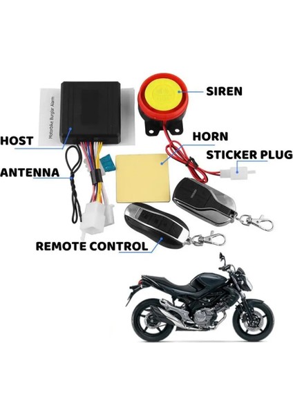 Motosiklet Hırsızlığa Karşı Alarm Evrensel Aksesuarlar Uzaktan Kumanda Motoru Tek Tuşla Çalıştırma Tek Yönlü Hırsızlığa Karşı Koruma (Yurt Dışından) fırsatları