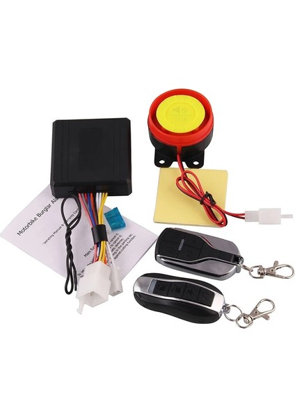 12V Motosiklet Alarm Sistemi Hırsızlığa Karşı Uzaktan Kumanda Güvenlik Sistemi 125DB Anahtar Kabuk Hoparlör Motosiklet Scooter Alarm Sistemi (Yurt Dışından) fiyatları