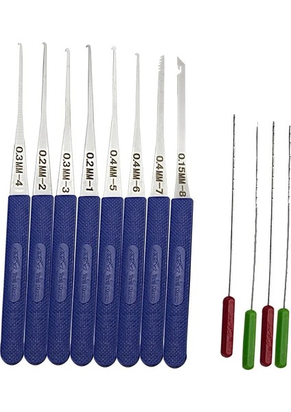 Lavanta Tarzı Çilingir Araçları Yardımcısı Iki Öğe Klom Kırık Anahtar Çıkarıcı Araçları ve Kilit Anahtarı Germe Araçları (Yurt Dışından)