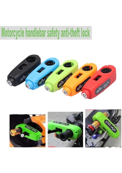 Sarı Stil Yamaha Honda Kawasaki Suzuki Vb. Gibi Evrensel Motosiklet Ön Fren Güvenlik Kilidi. Gidon Güvenliği Hırsızlığa Karşı Kilit (Yurt Dışından) fiyatları