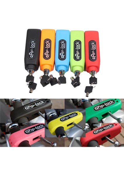 Sarı Stil Yamaha Honda Kawasaki Suzuki Vb. Gibi Evrensel Motosiklet Ön Fren Güvenlik Kilidi. Gidon Güvenliği Hırsızlığa Karşı Kilit (Yurt Dışından) fırsatları