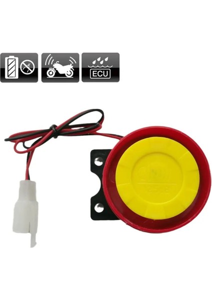 Anti-Hırsızlık Motosiklet Alarm Korna Buzzer Uzaktan Kumanda Elektronik Güvenlik Sistemi Motosiklet Scooter Alarm Hoparlör 12 V (Yurt Dışından)