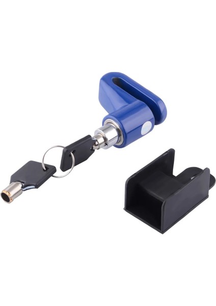 Mavi Stil Motosiklet Hırsızlığa Karşı Kilit Güvenlik Disk Frenler Bisiklet Elektrikli Araçlar Için Kilitler Güvenlik Hırsızlık Koruma Aksesuarları (Yurt Dışından)