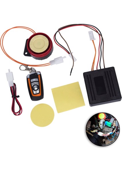 12V Uzaktan Hırsız Alarmı Motosiklet Alarmı Hırsızlığa Karşı Güvenlik Alarm Sistemi Elektrikli Araba Alarmı Uzaktan Kumanda Hırsızlık Önleme Cihazı (Yurt Dışından) modelleri
